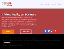 Tablet Screenshot of geniup.com